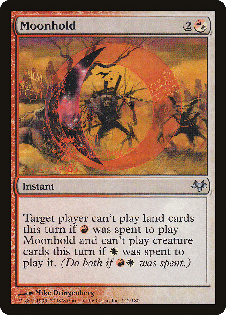 Moonhold (EVE-143) [Eventide] MTG Single Wizards of the Coast