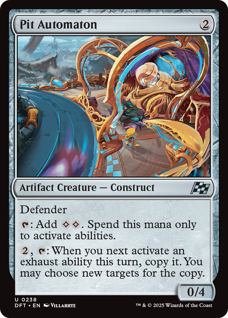 Pit Automaton (DFT-238) [Aetherdrift] MTG Single Wizards of the Coast