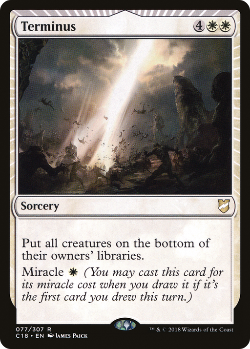 Terminus (C18-077) [Commander 2018] MTG Single Wizards of the Coast