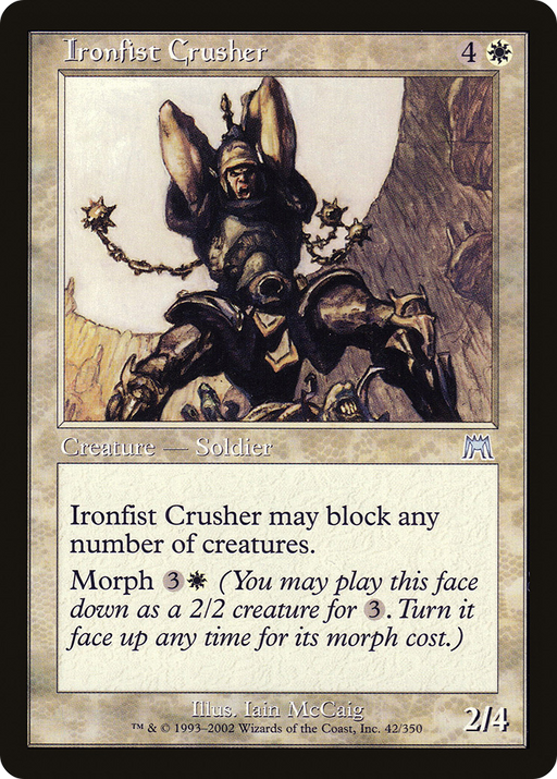 Ironfist Crusher (ONS-042) [Onslaught] MTG Single Wizards of the Coast