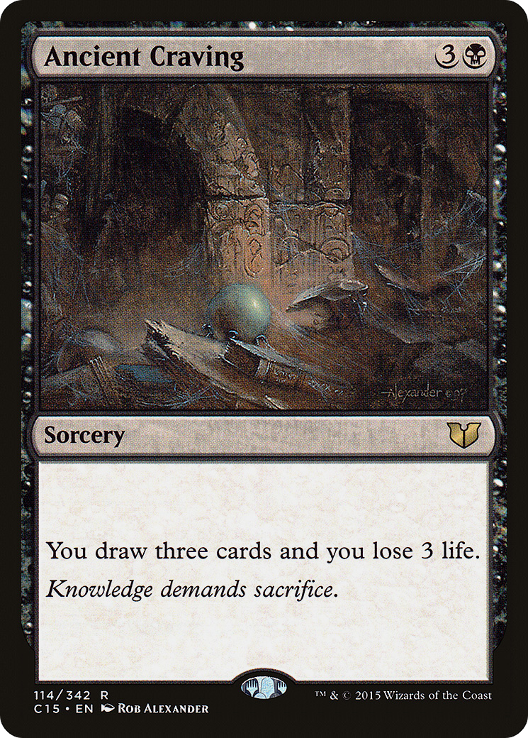 Ancient Craving (C15-114) [Commander 2015] MTG Single Wizards of the Coast