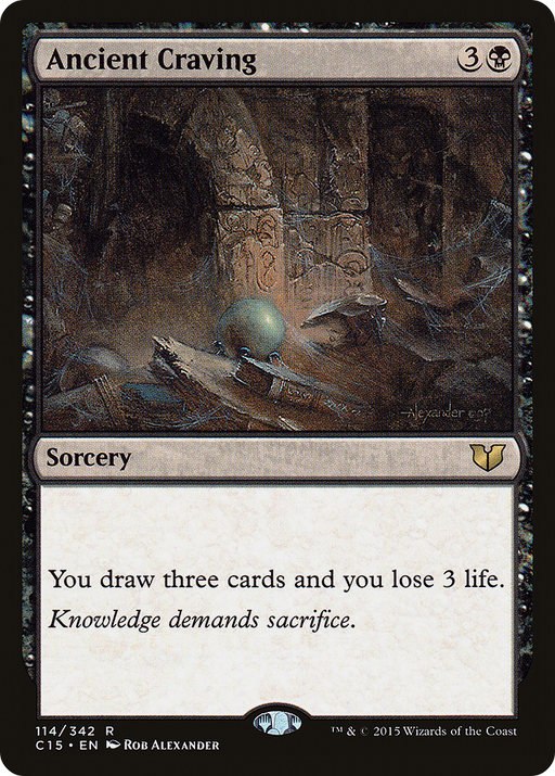 Ancient Craving (C15-114) [Commander 2015] MTG Single Wizards of the Coast