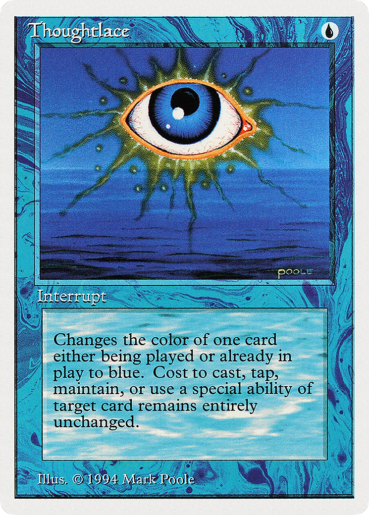 Thoughtlace (SUM-085) [Misc] Summer Magic / Edgar MTG Single Wizards of the Coast