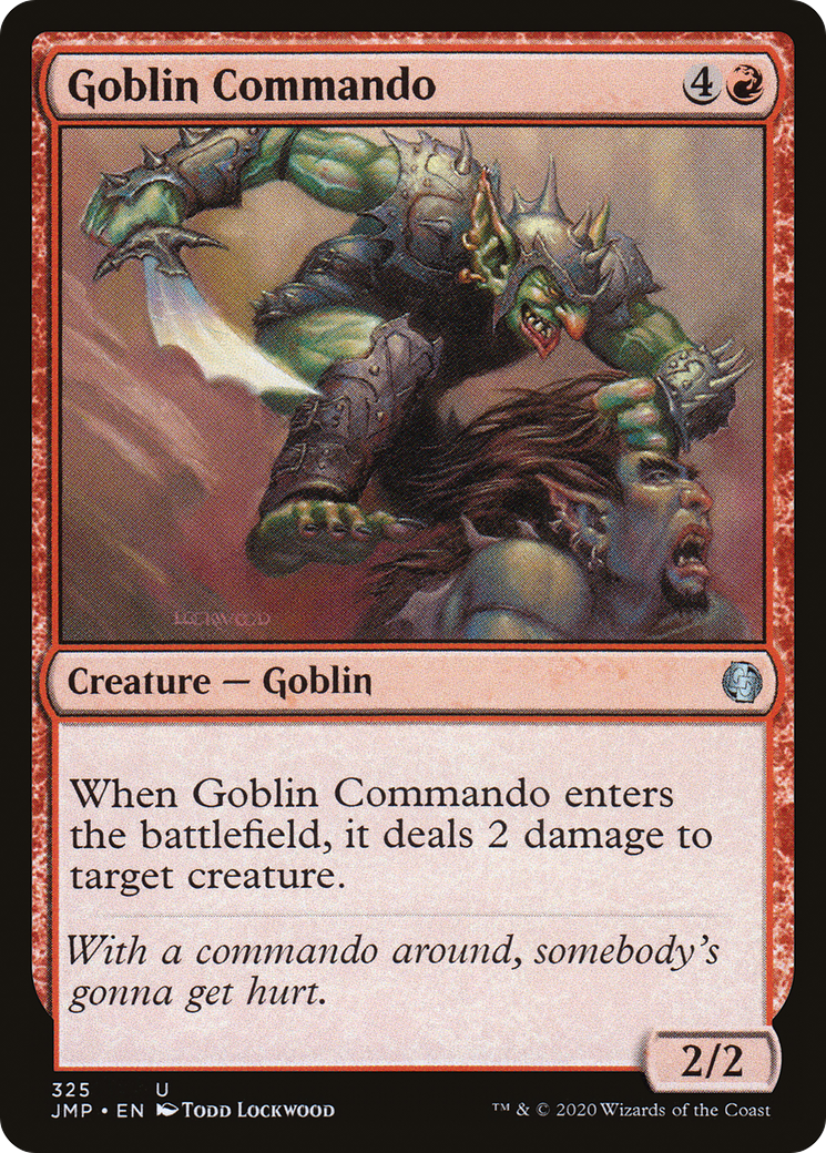 Goblin Commando (JMP-325) [Jumpstart] MTG Single Wizards of the Coast