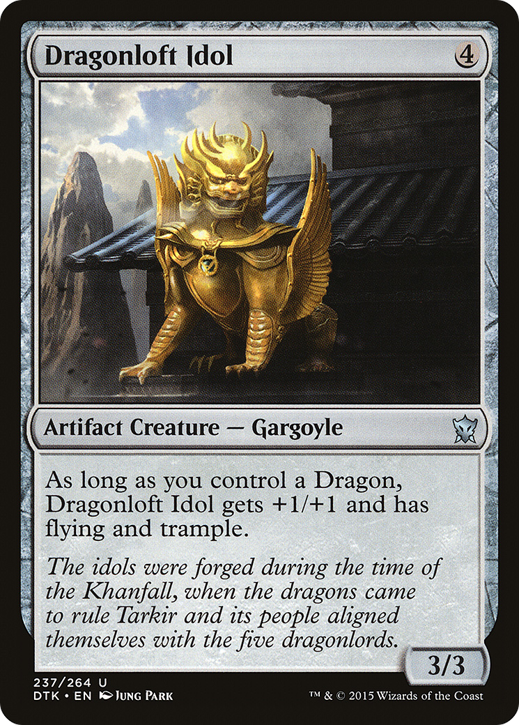 Dragonloft Idol (DTK-237) [Dragons of Tarkir] MTG Single Wizards of the Coast