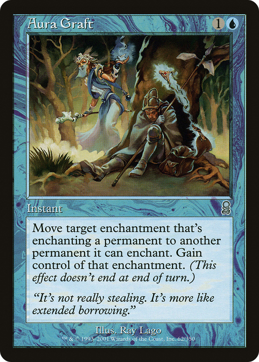 Aura Graft (ODY-062) [Odyssey] MTG Single Wizards of the Coast