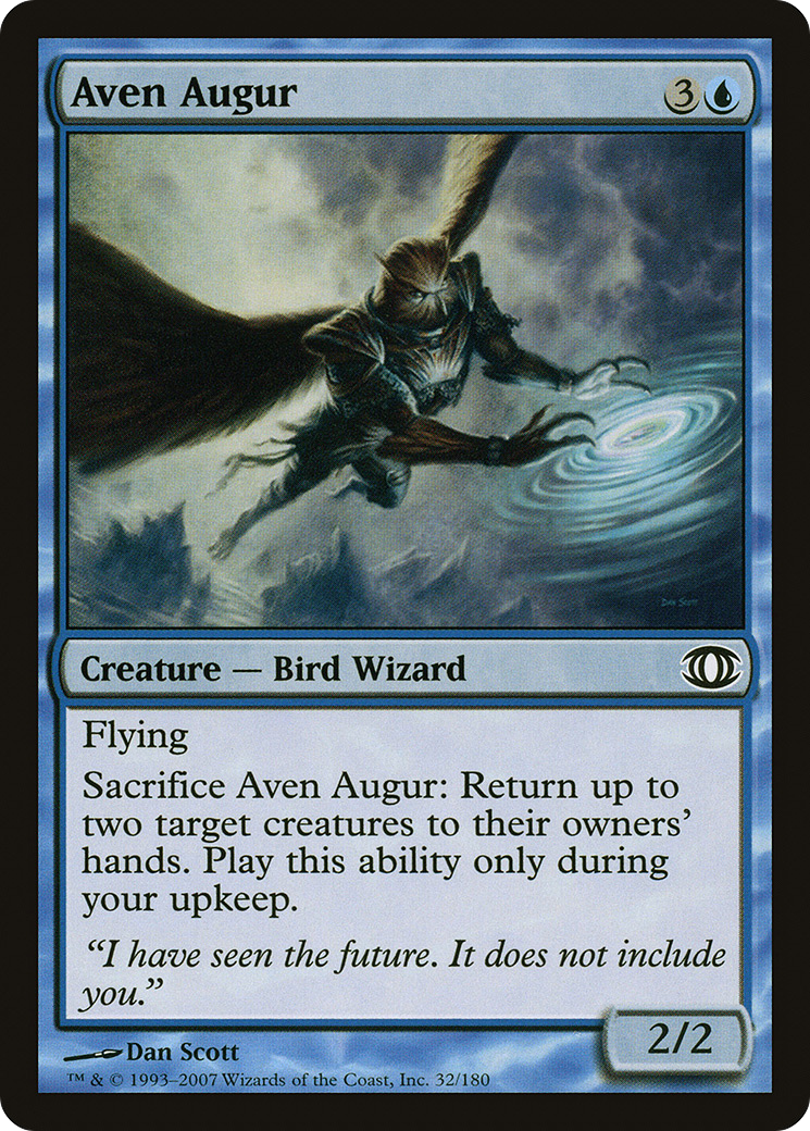 Aven Augur (FUT-032) [Future Sight] MTG Single Wizards of the Coast