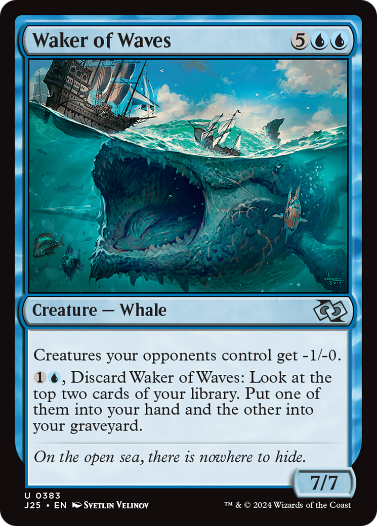 Waker of Waves (J25-383) [Foundations Jumpstart] MTG Single Wizards of the Coast