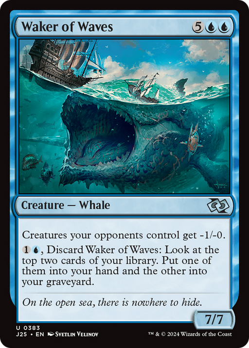 Waker of Waves (J25-383) [Foundations Jumpstart] MTG Single Wizards of the Coast