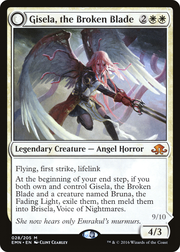 Gisela, the Broken Blade (EMN-028) [Eldritch Moon] MTG Single Wizards of the Coast