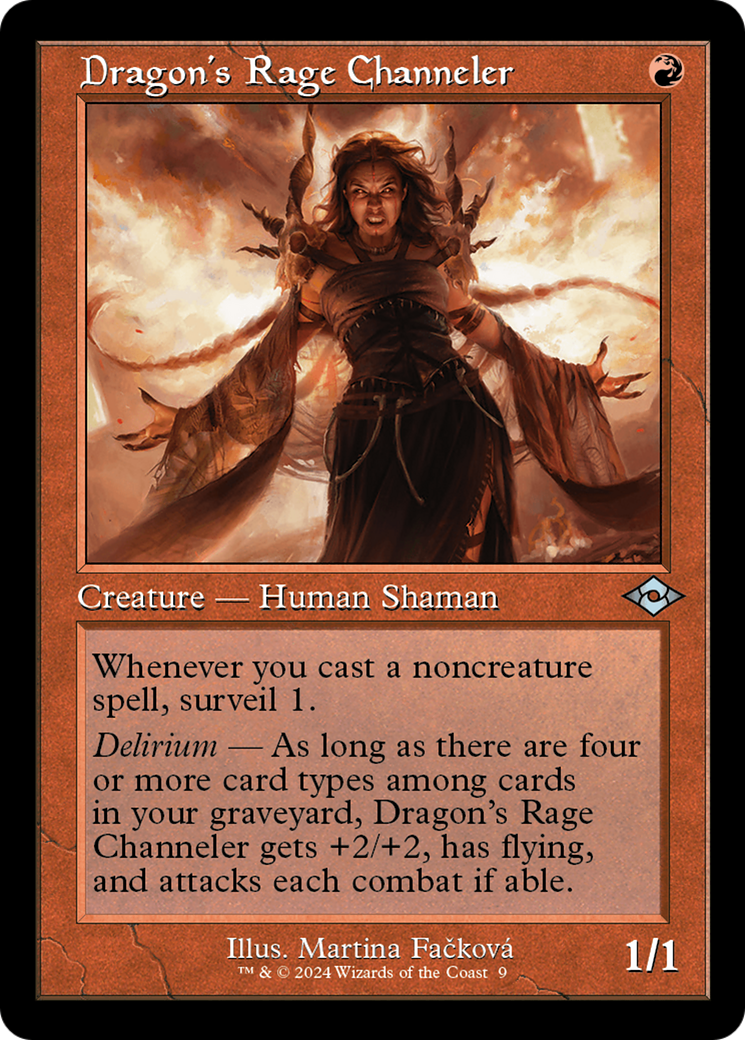 Dragon's Rage Channeler (MH2-009) [Modern Horizons 2 Timeshifts] MTG Single Wizards of the Coast