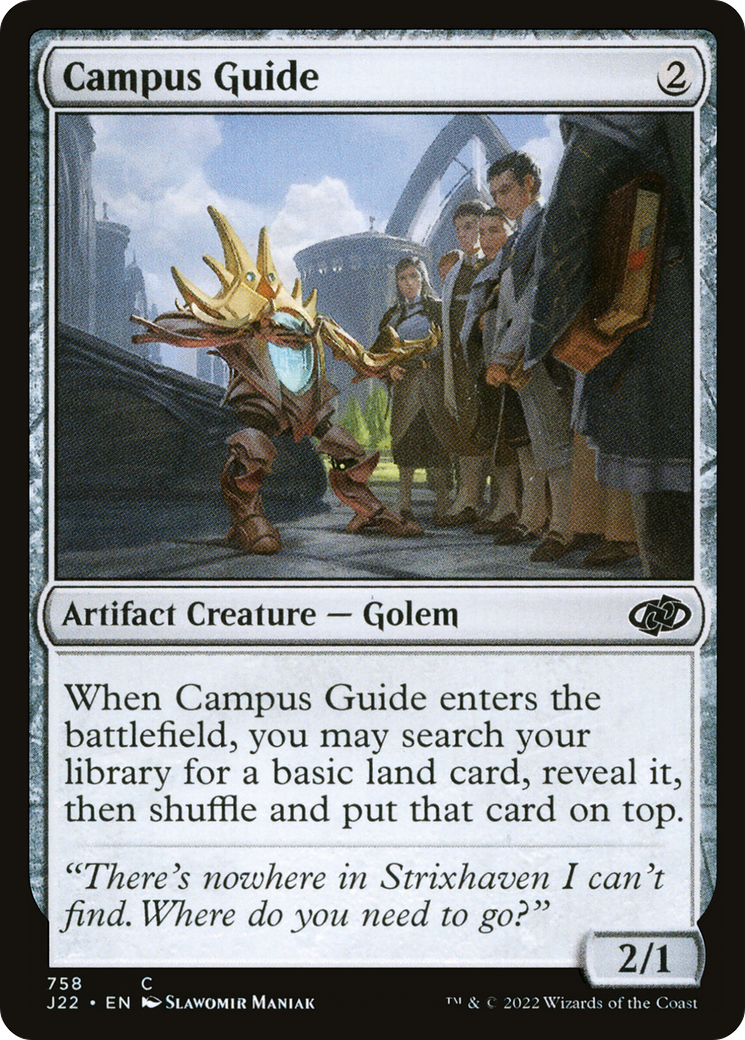 Campus Guide (J22-758) [Jumpstart 2022] MTG Single Wizards of the Coast