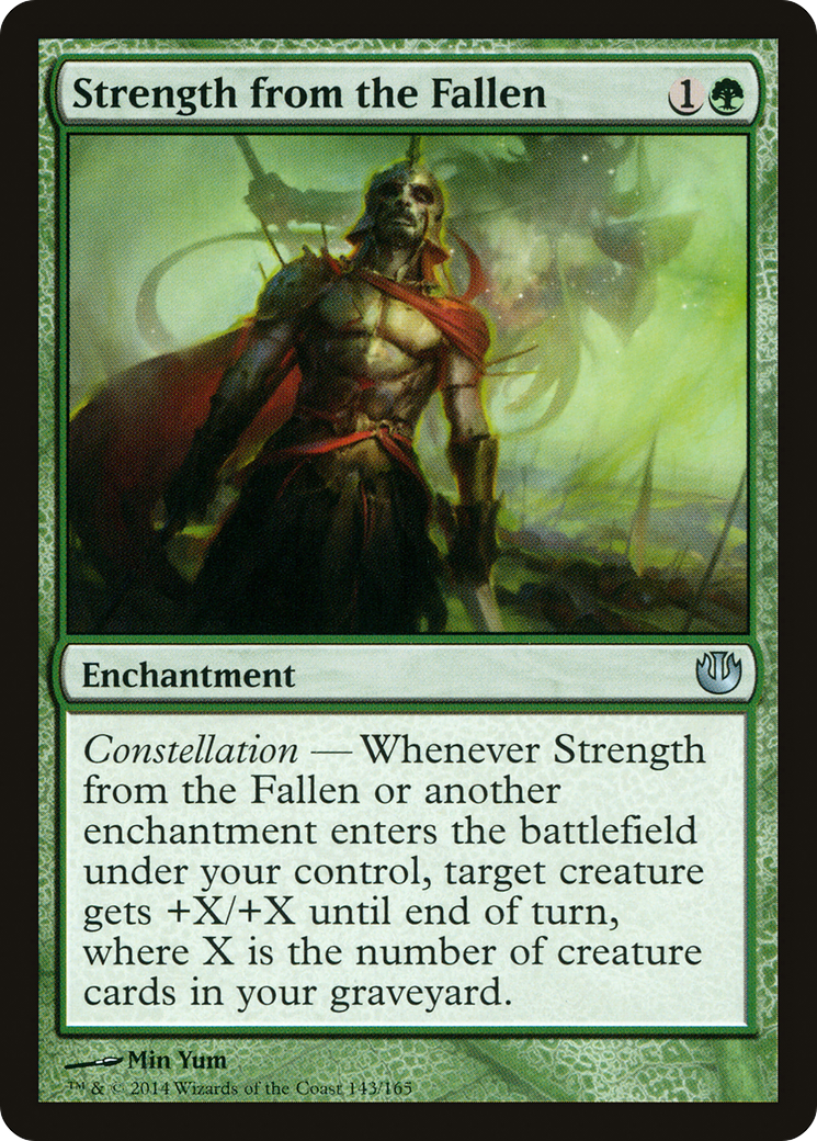 Strength from the Fallen (JOU-143) [Journey into Nyx] MTG Single Wizards of the Coast