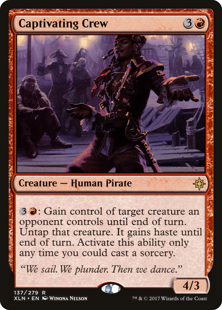 Captivating Crew (XLN-137) [Ixalan] MTG Single Wizards of the Coast