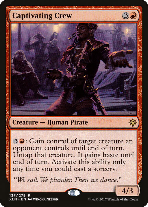 Captivating Crew (XLN-137) [Ixalan] MTG Single Wizards of the Coast