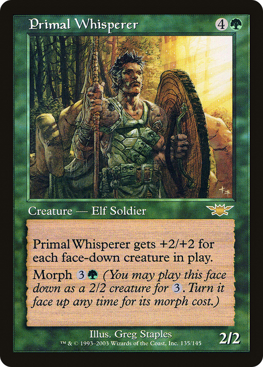 Primal Whisperer (LGN-135) [Legions] MTG Single Wizards of the Coast