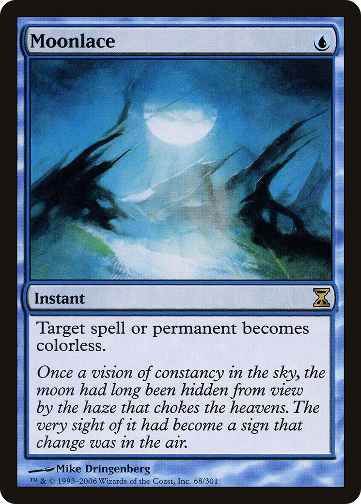Moonlace (TSP-068) [Time Spiral] MTG Single Wizards of the Coast