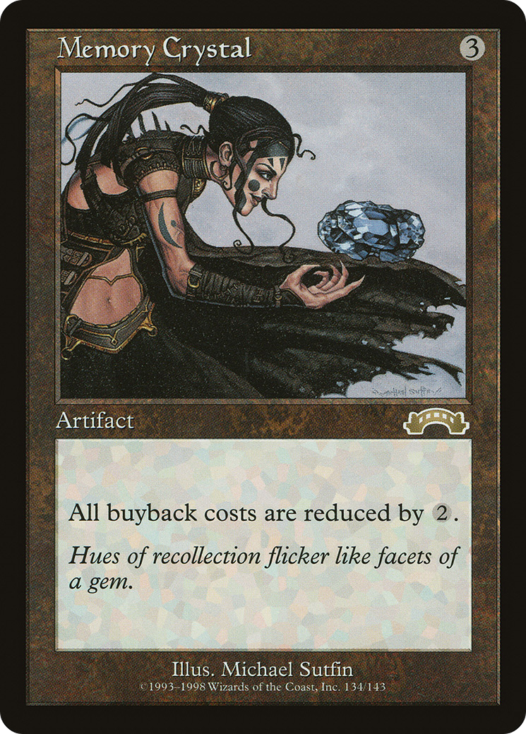 Memory Crystal (EXO-134) [Exodus] MTG Single Wizards of the Coast