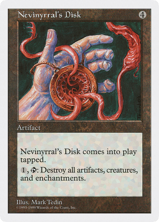 Nevinyrral's Disk (ATH-069) [Anthologies] MTG Single Wizards of the Coast