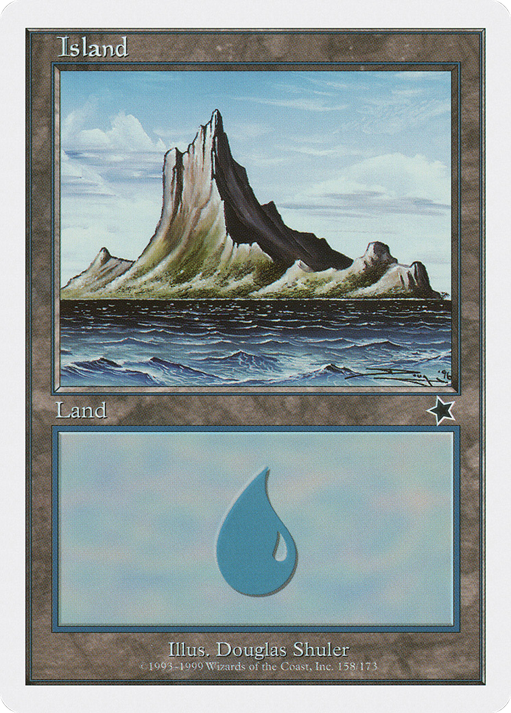 Island (S99-158) [Misc] Starter 1999 MTG Single Wizards of the Coast