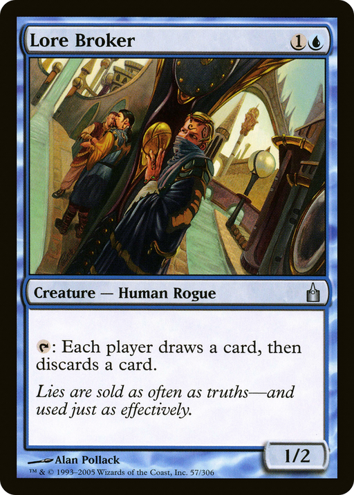 Lore Broker (RAV-057) [Ravnica: City of Guilds] MTG Single Wizards of the Coast