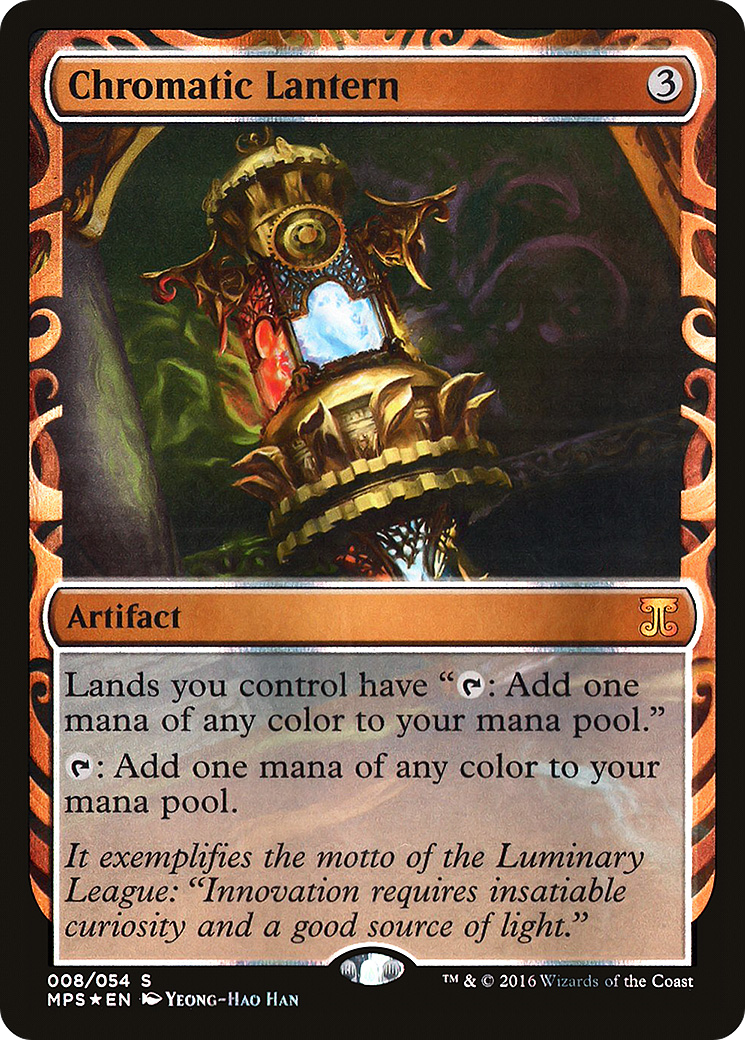 Chromatic Lantern (MPS-008) [Kaladesh Inventions] Foil MTG Single Wizards of the Coast
