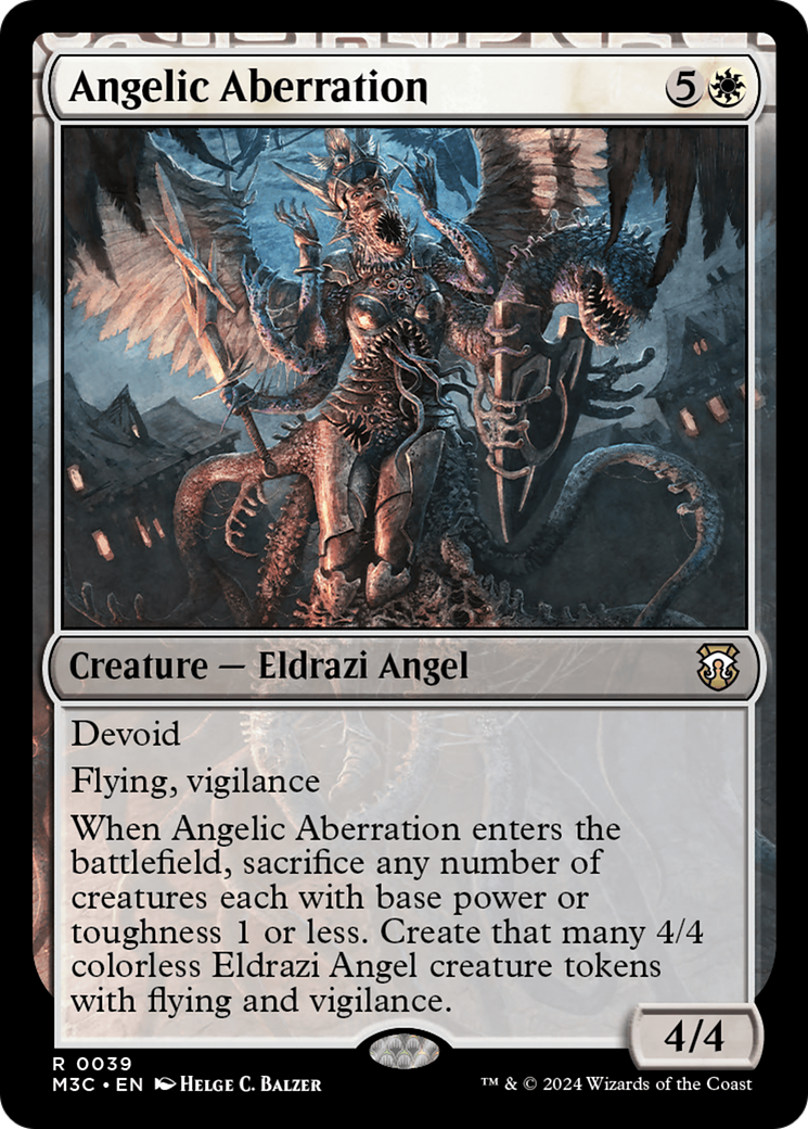 Angelic Aberration (M3C-039) [Modern Horizons 3 Commander] MTG Single Wizards of the Coast