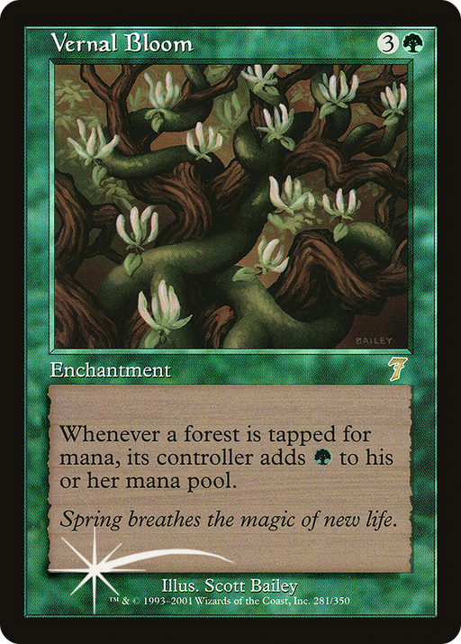 Vernal Bloom (7ED-281) [7th Edition] MTG Single Wizards of the Coast