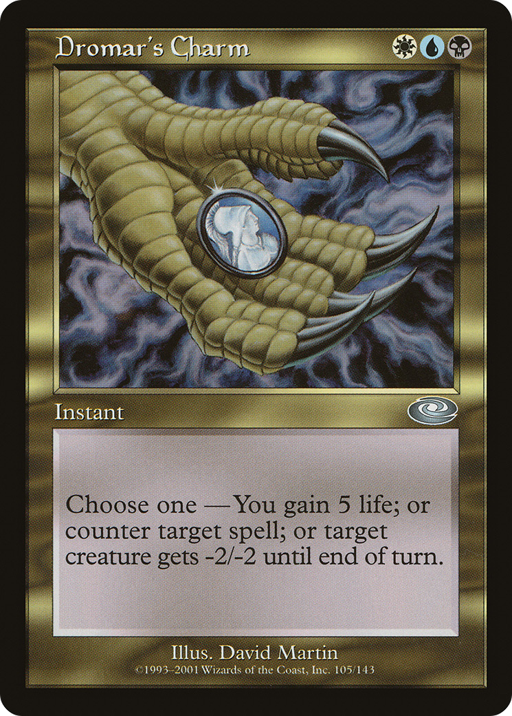 Dromar's Charm (PLS-105) [Planeshift] Foil MTG Single Wizards of the Coast