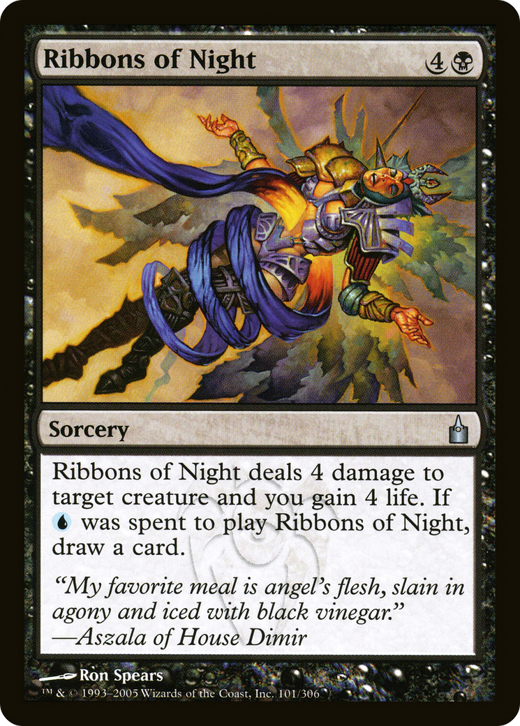 Ribbons of Night (RAV-101) [Ravnica: City of Guilds] MTG Single Wizards of the Coast