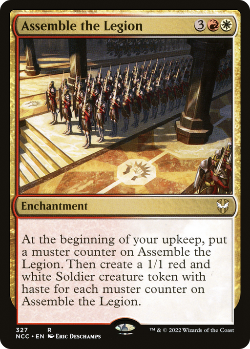 Assemble the Legion (NCC-327) [New Capenna Commander] MTG Single Wizards of the Coast
