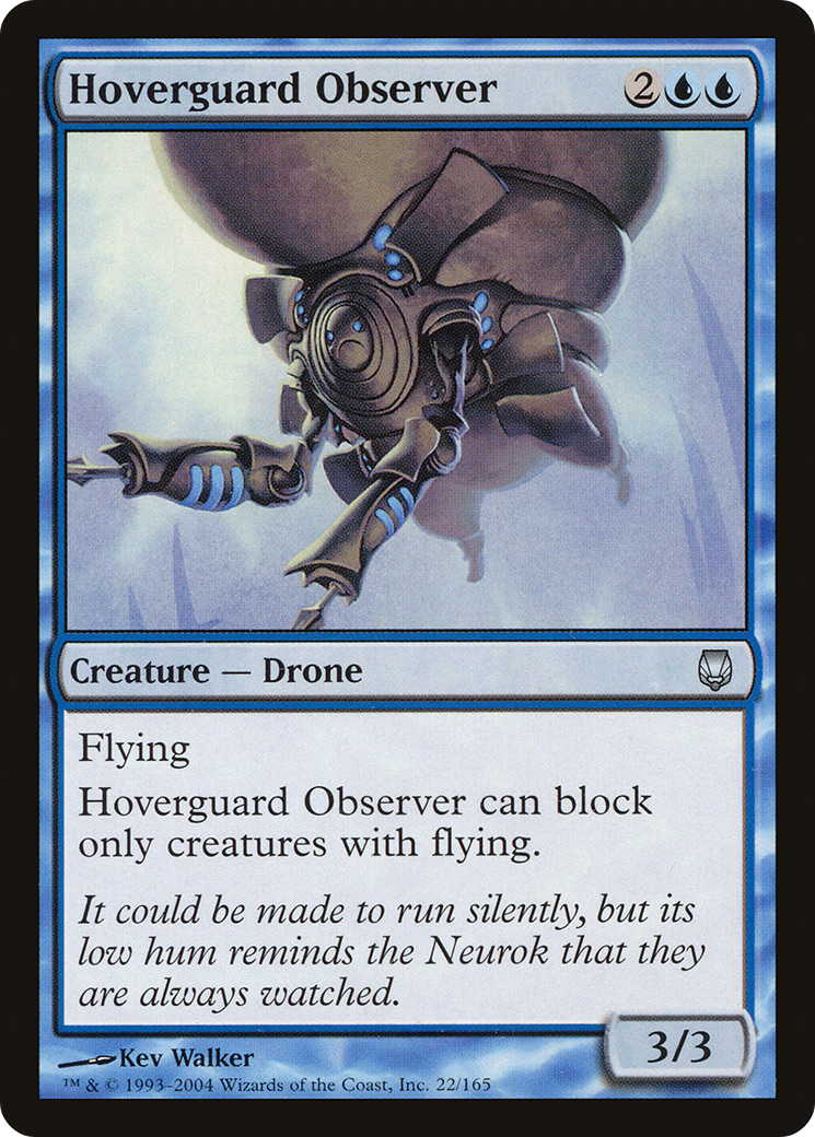 Hoverguard Observer (DST-022) [Darksteel] Foil MTG Single Wizards of the Coast