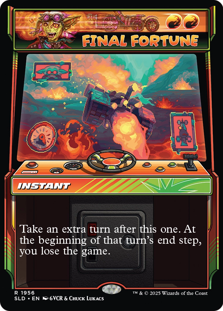 Final Fortune (SLD-1956) [Secret Lair Drop] MTG Single Wizards of the Coast