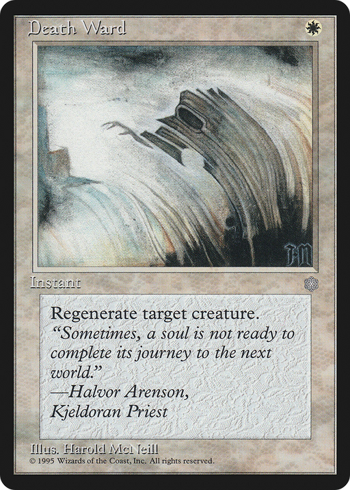 Death Ward (ICE-019) [Ice Age] MTG Single Wizards of the Coast