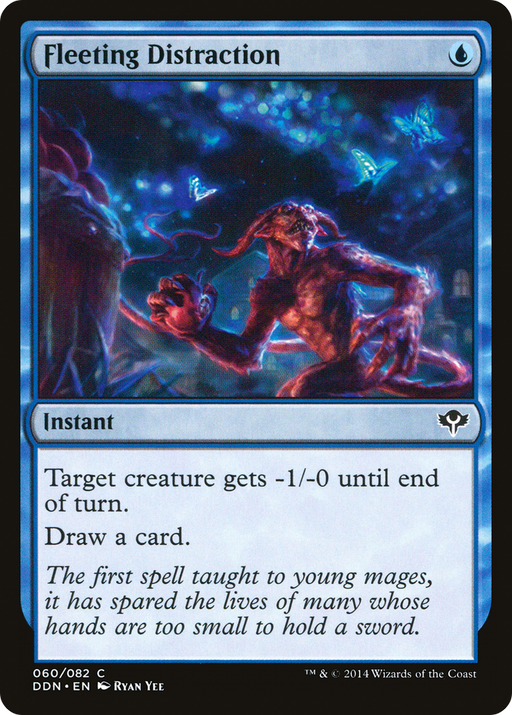 Fleeting Distraction (DDN-060) [Misc] Duel Decks: Speed vs. Cunning MTG Single Wizards of the Coast
