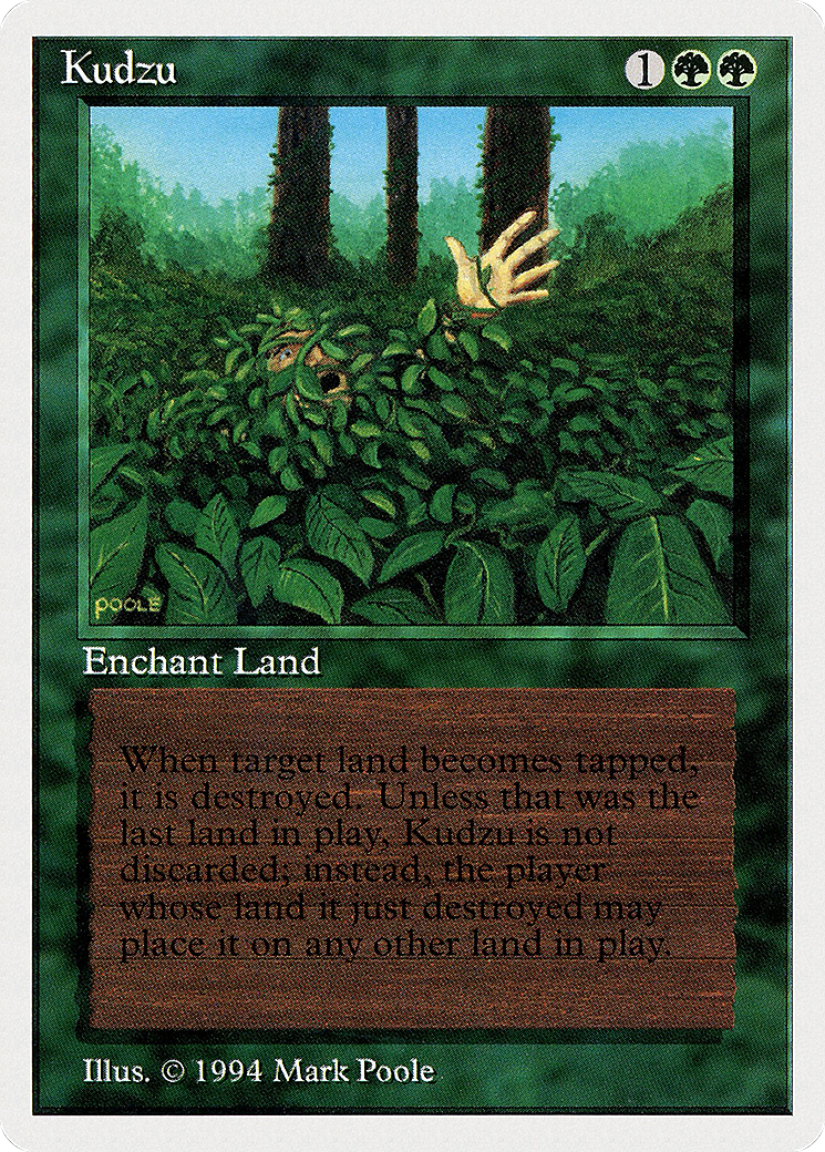 Kudzu (SUM-205) [Misc] Summer Magic / Edgar MTG Single Wizards of the Coast