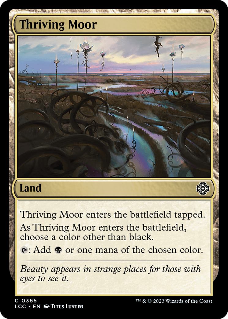 Thriving Moor (LCC-365) [The Lost Caverns of Ixalan Commander] MTG Single Wizards of the Coast