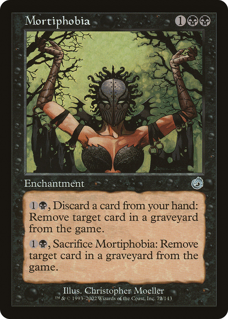 Mortiphobia (TOR-072) [Torment] MTG Single Wizards of the Coast