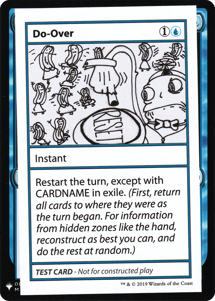 Do-Over (CMB1-) [Mystery Booster] Playtest Cards 2019 MTG Single Wizards of the Coast