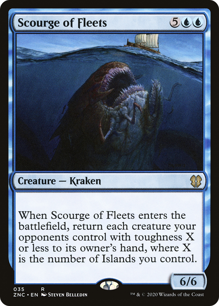 Scourge of Fleets (ZNC-035) [Zendikar Rising Commander] MTG Single Wizards of the Coast