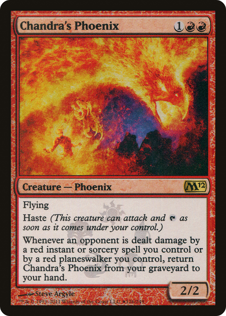 Chandra's Phoenix (BABP-126) [Magic 2012 Promos] Foil MTG Single Wizards of the Coast