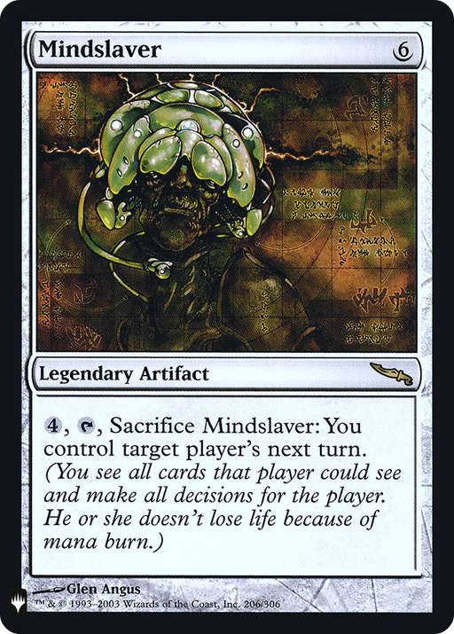Mindslaver (LIST-MRD-206) [Mystery Booster] The List Foil MTG Single Wizards of the Coast