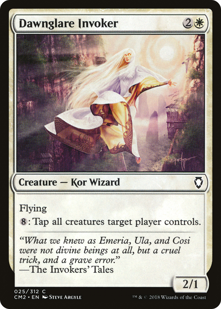 Dawnglare Invoker (CM2-025) [Commander Anthology Volume II] MTG Single Wizards of the Coast