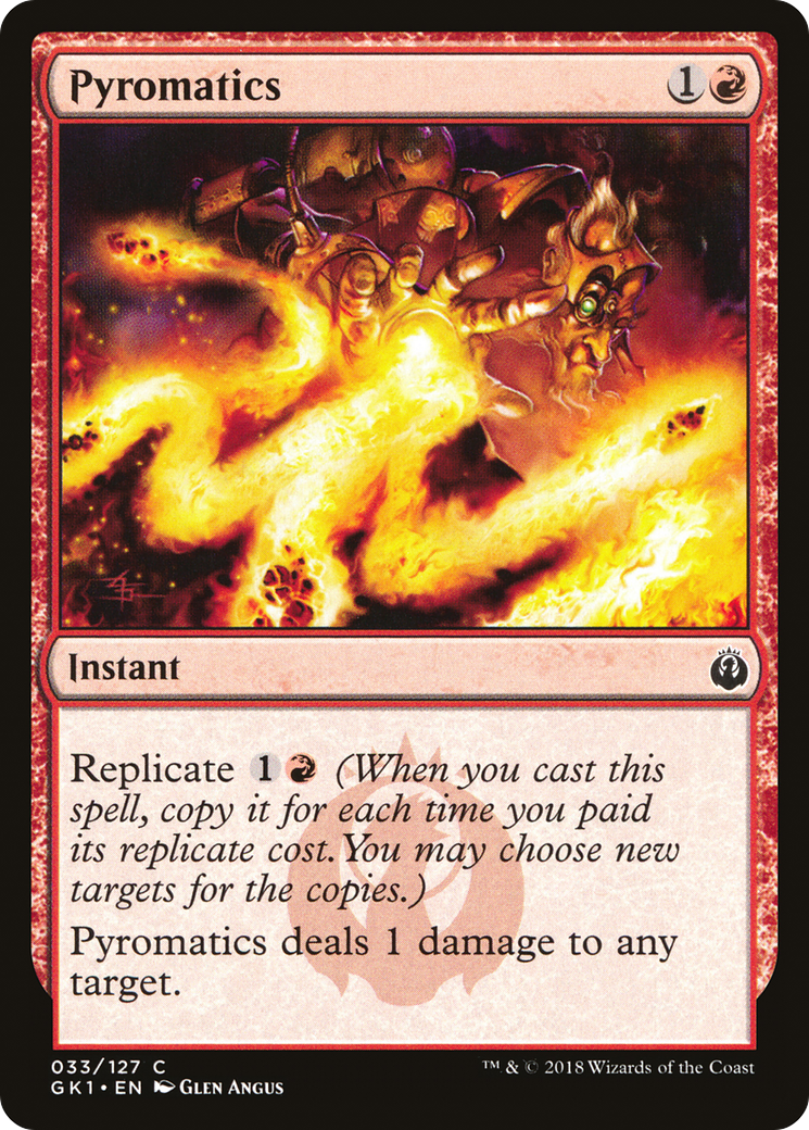 Pyromatics (GR1-033) [Misc] GRN Guild Kit MTG Single Wizards of the Coast