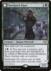 Howlpack Piper (VOW-205) [Innistrad: Crimson Vow] Foil MTG Single Wizards of the Coast