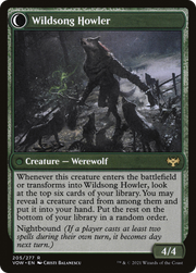 Howlpack Piper (VOW-205) [Innistrad: Crimson Vow] Foil MTG Single Wizards of the Coast