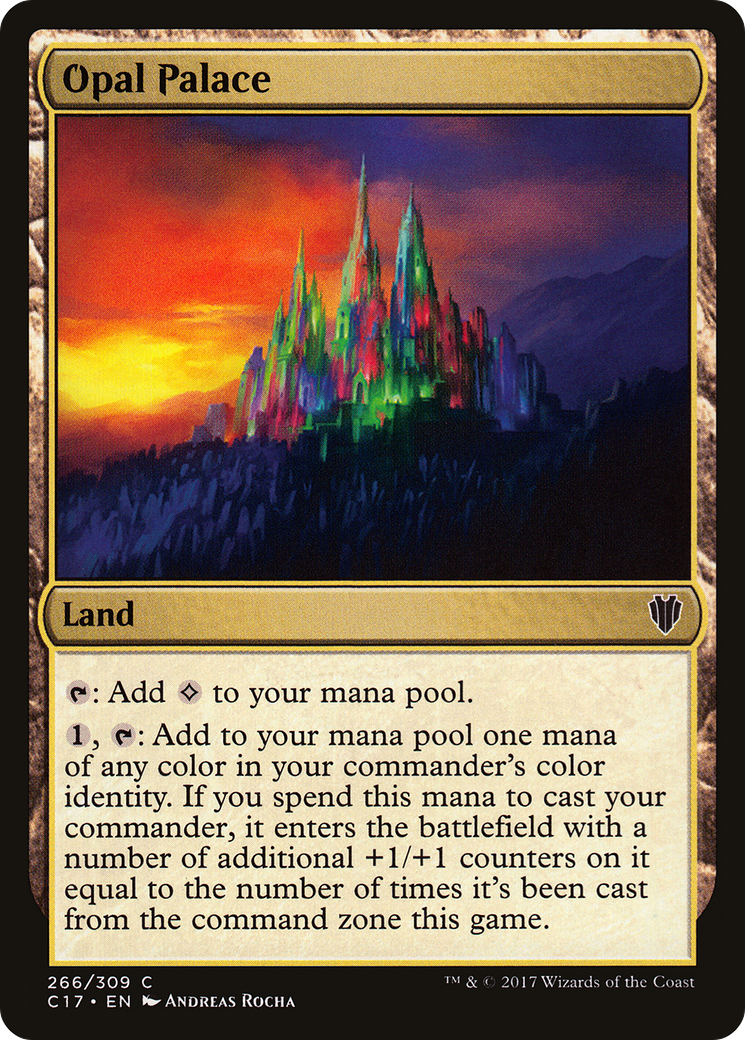 Opal Palace (C17-266) [Commander 2017] MTG Single Wizards of the Coast