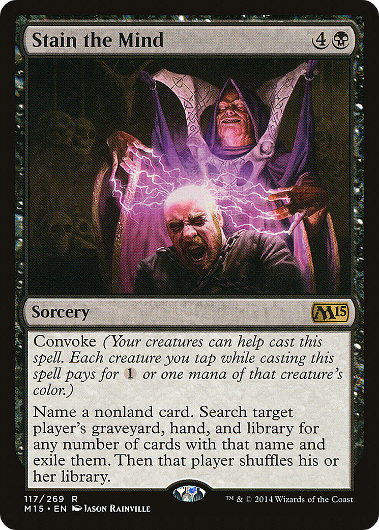 Stain the Mind (M15-117) [Magic 2015] MTG Single Wizards of the Coast