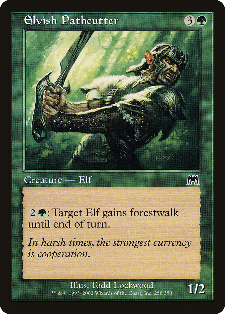 Elvish Pathcutter (ONS-256) [Onslaught] MTG Single Wizards of the Coast