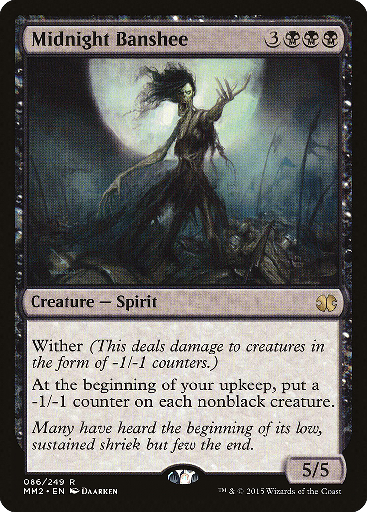 Midnight Banshee (MM2-086) [Modern Masters 2015] Foil MTG Single Modern Masters 2015